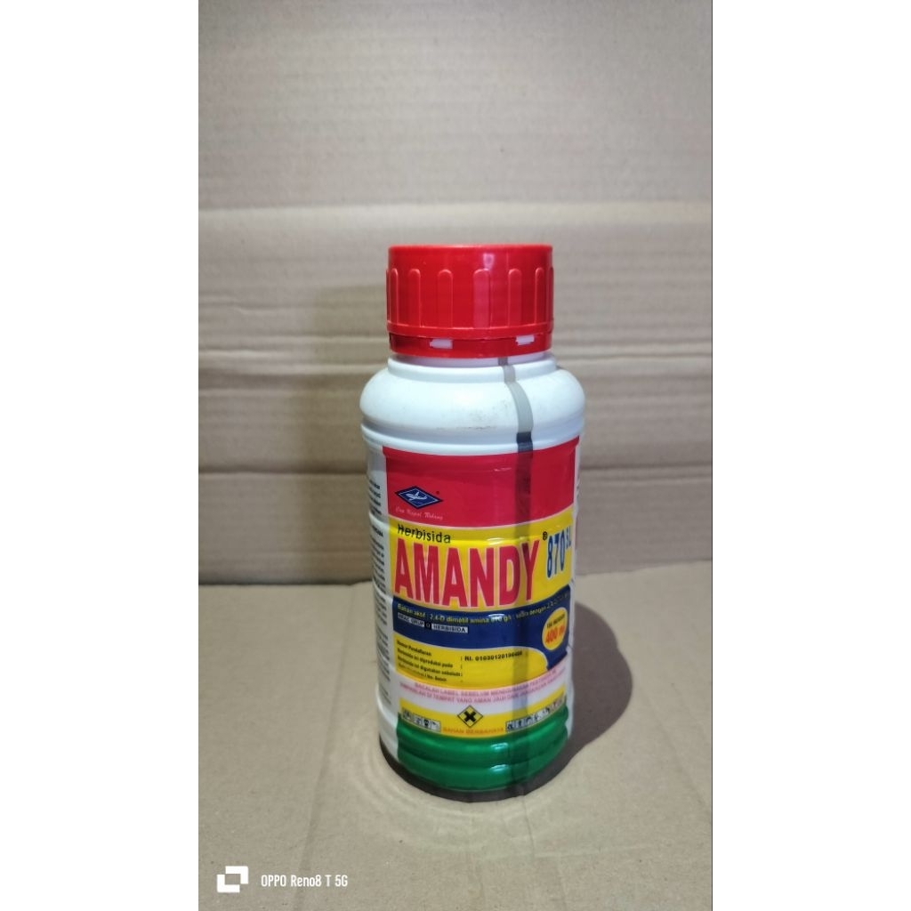 Herbisida kontak purna tumbuh AMANDY 870SL herbisida untuk tanaman padi