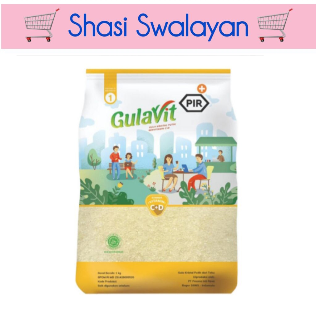 

GULAVIT Gula Pasir Bervitamin 1 Kg