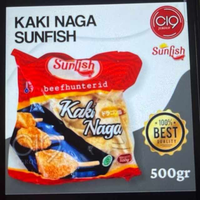 

Sunfish kaki naga 500gr