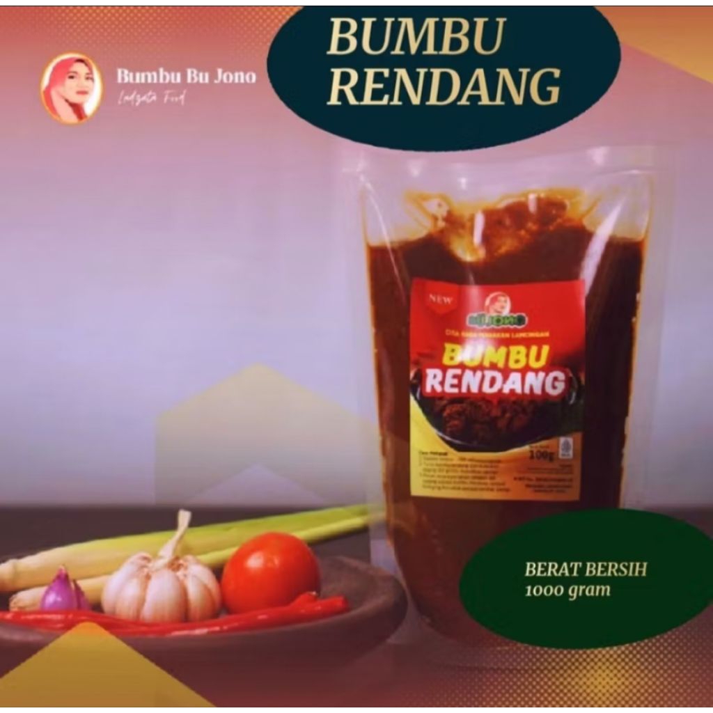 

BUMBU RENDANG INSTAN BU JONO 1000 GRAM