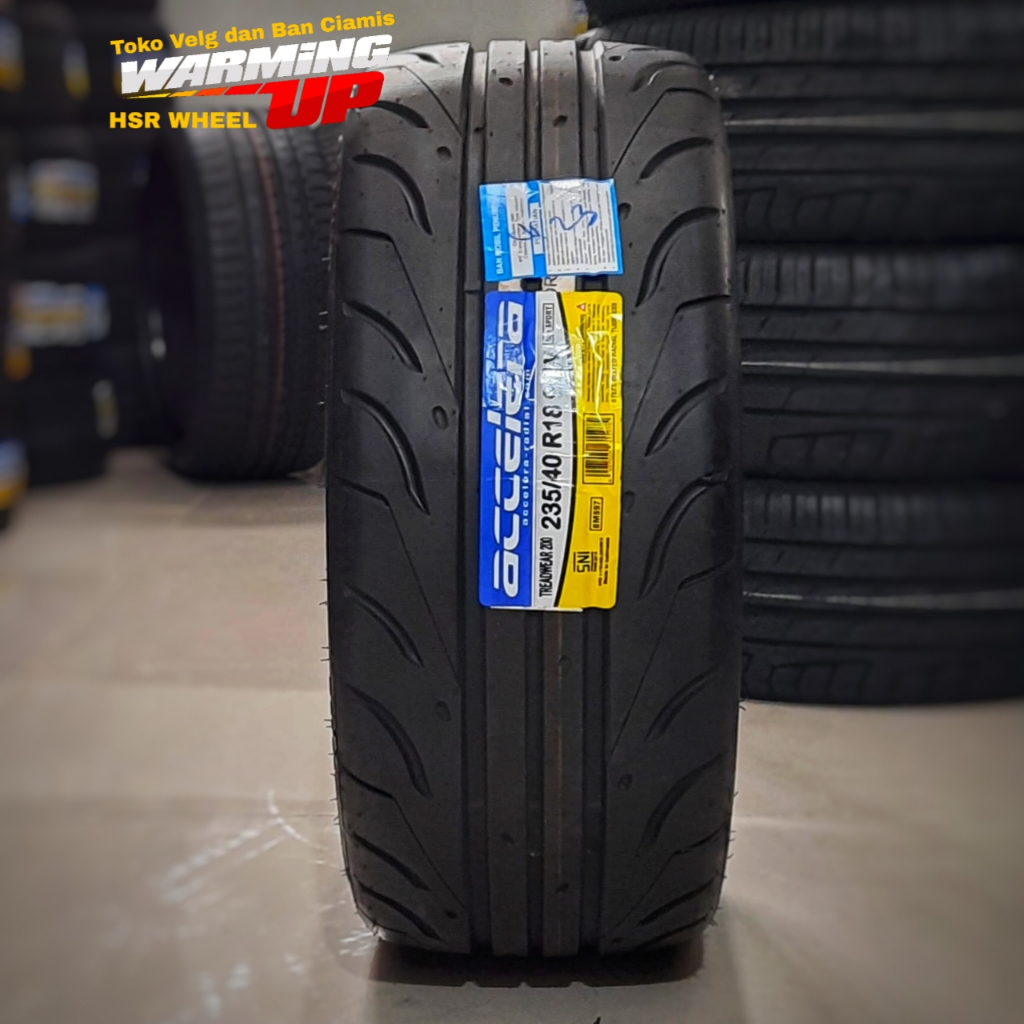 Ban Tipis Lokal Ukuran 235 40 RIng 18 ACCELERA SPORT (SEMI SLICK)