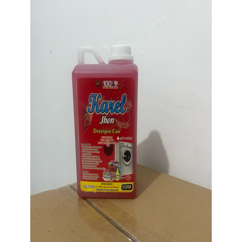 Sabun Laundry 5Liter / Sabun Deterjen Cair 5Liter / Deterjen Laundry 5 Liter Premium Merah