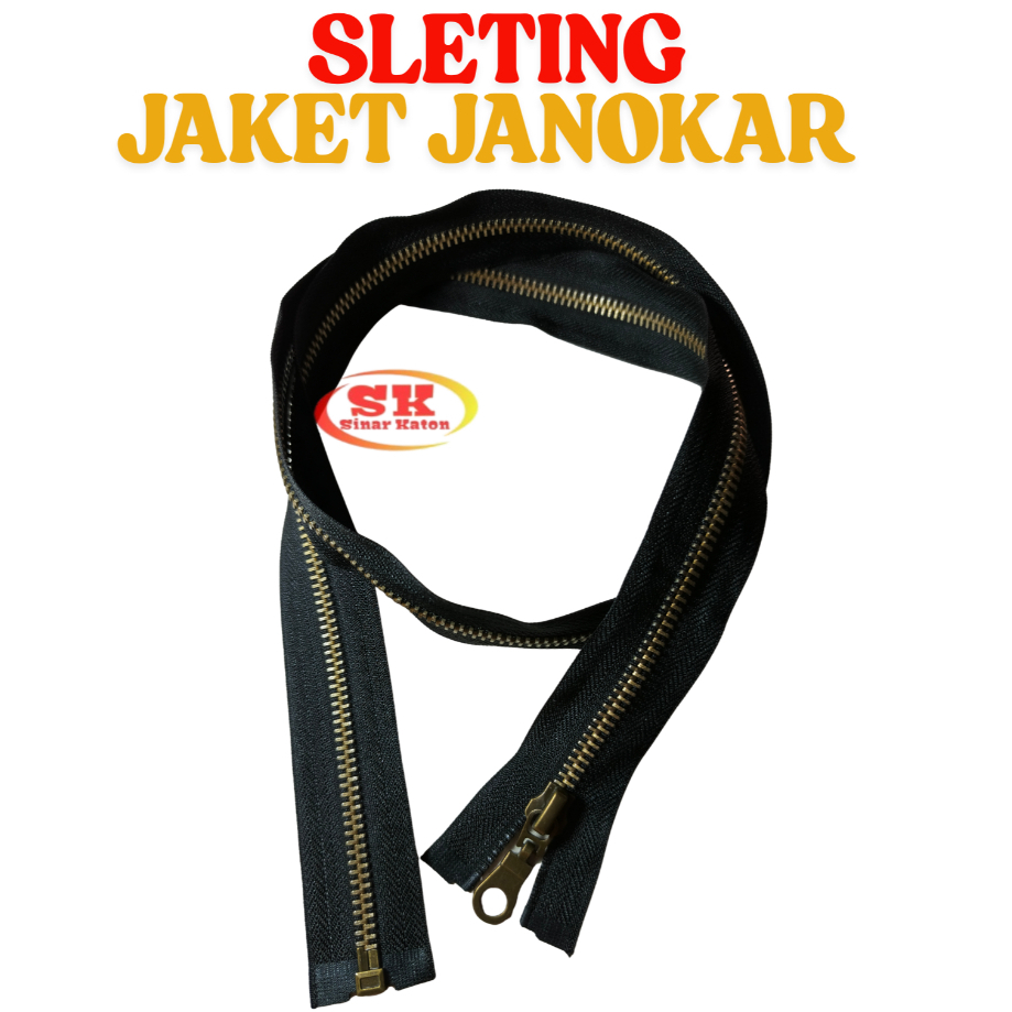 SLETING JAKET JANOKAR GIGI EMAS