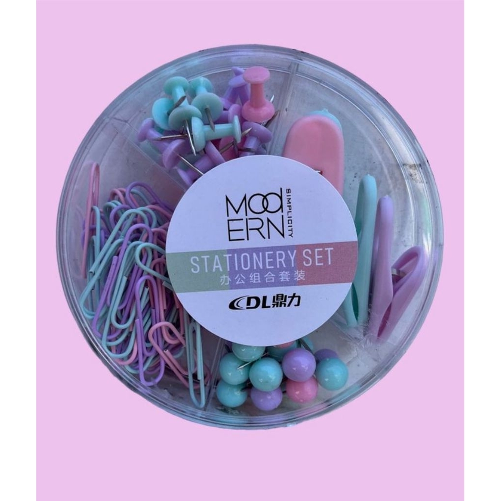 

PAPER CLIP SET/PINS/PAPER CLIP/PENJEPIT KERTAS/ATK