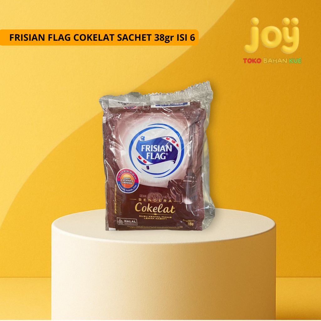 

FRISIAN FLAG SUSU KENTAL MANIS COKELAT SACHET 38gr ISI 6 SACHET