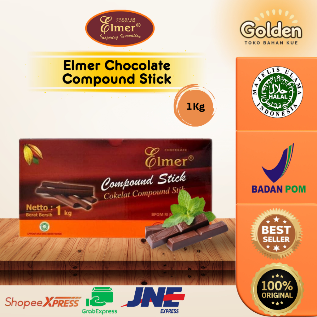 

Elmer Chocolate Compound Stick 1kg