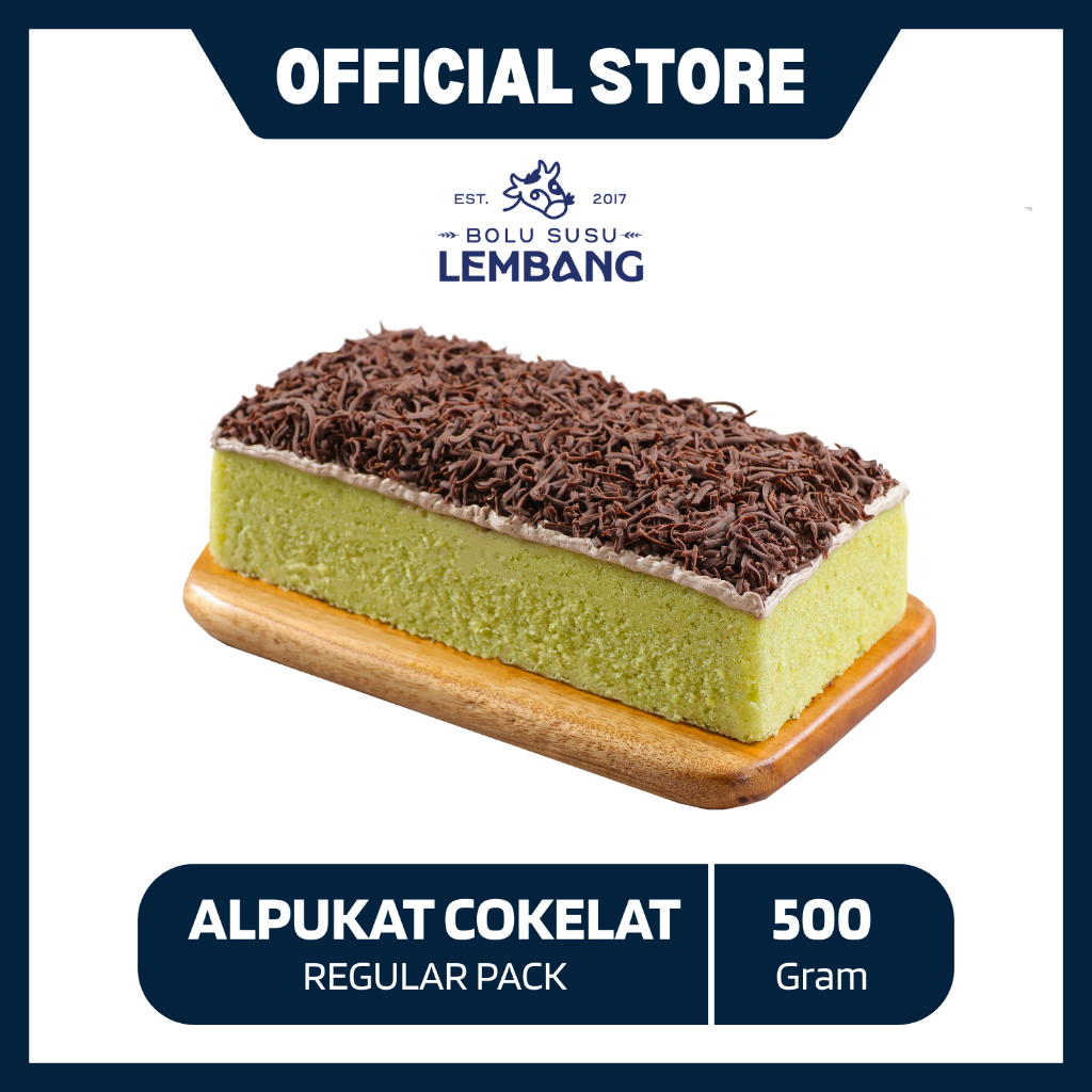 

Bolu Susu Lembang Alpukat Cokelat - Reguler Pack (550gr)