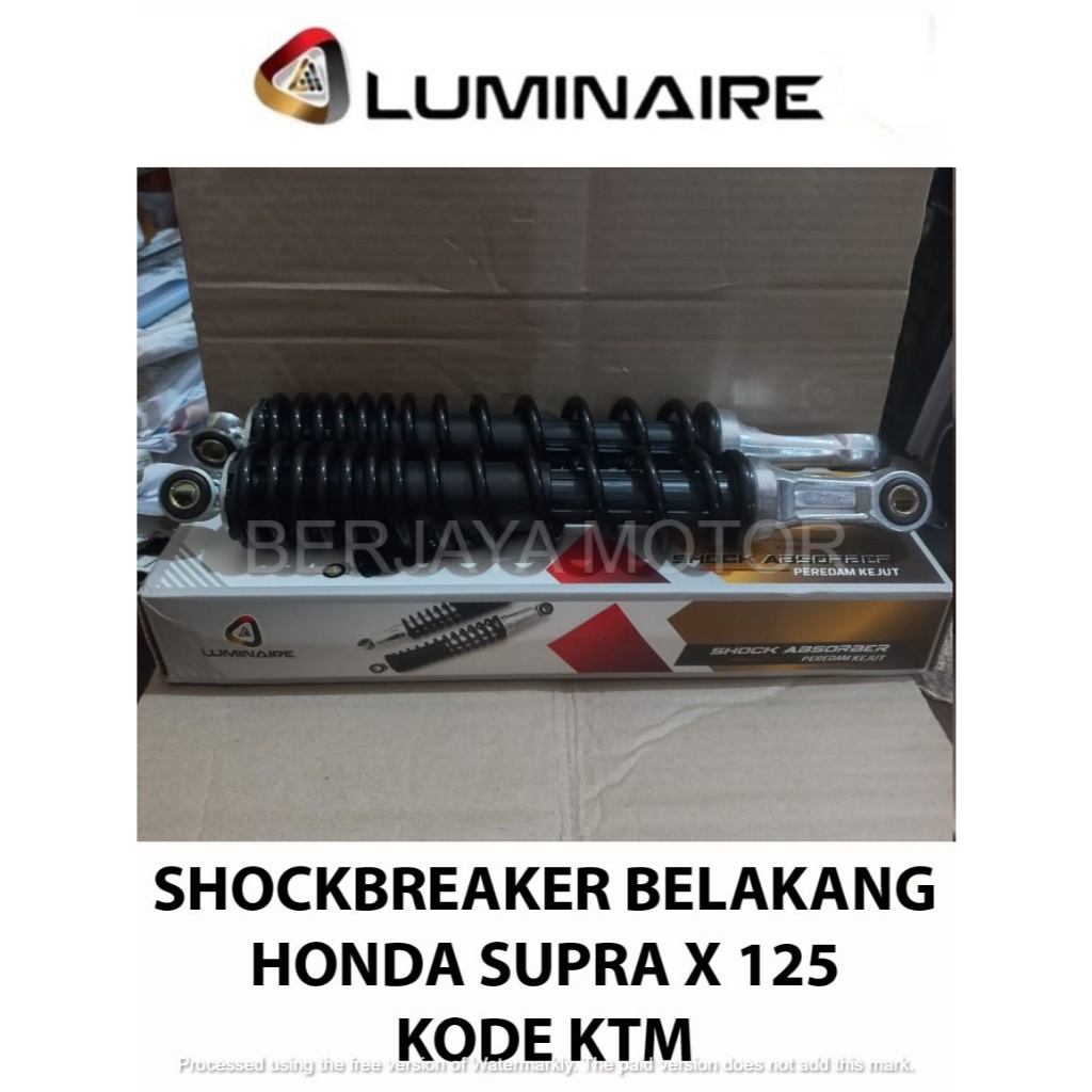 SHOCKBREAKER BELAKANG SUPRA X 125 LUMINAIRE KTM