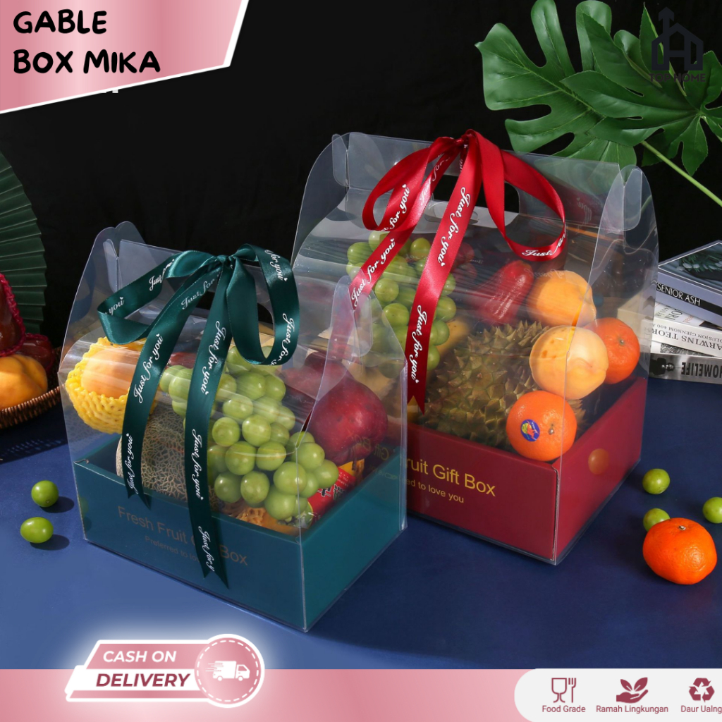 

Box gable mika / Gable box mika / Box hampers / Box souvenir / Box buah I HKI08-HKI09