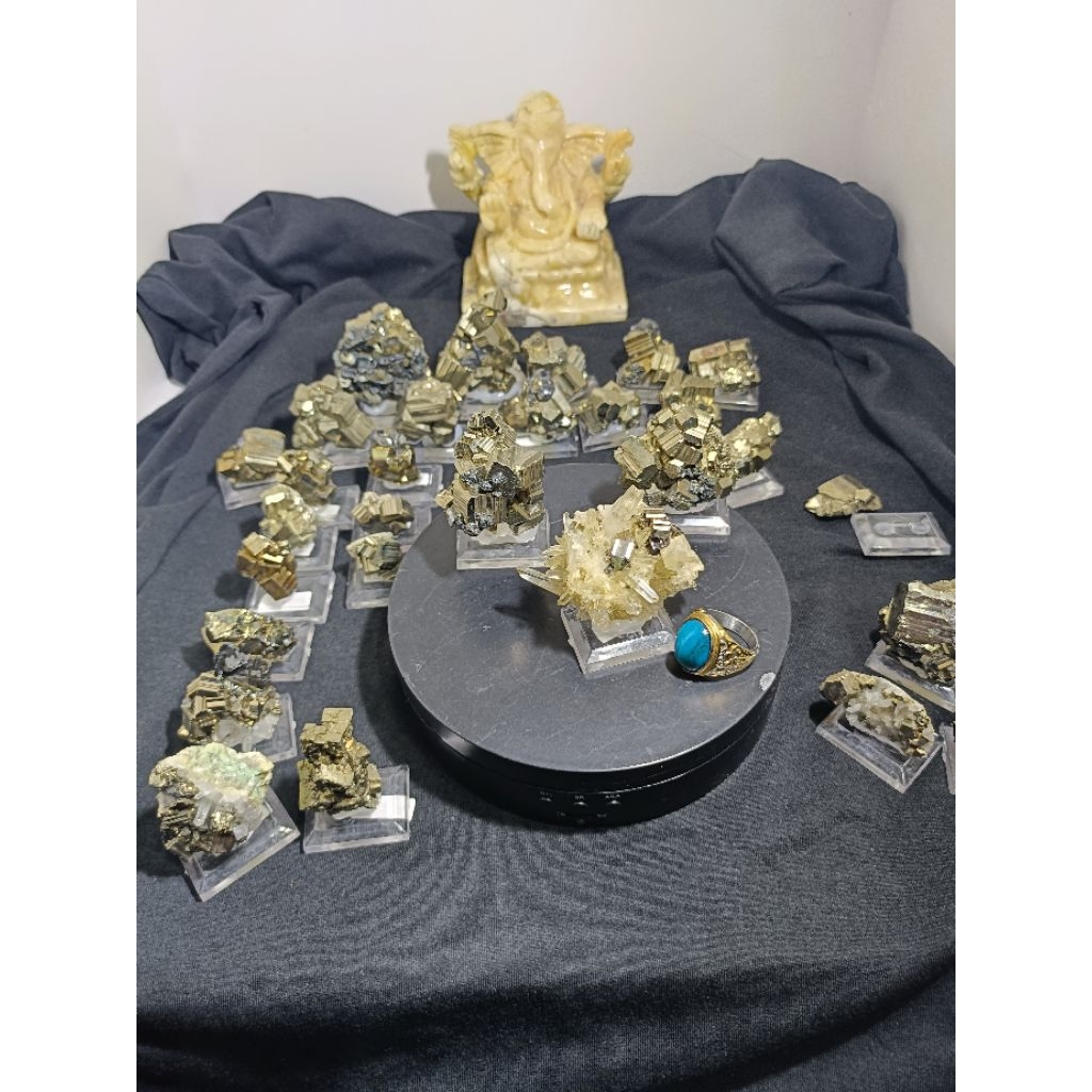 crystal pyrite/badar emas