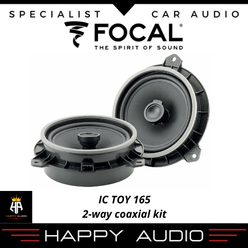 Speaker Coaxial FOCAL IC TOY 165 PnP OEM Toyota High End Car Audio Sound System Mid Bass + Built in 
