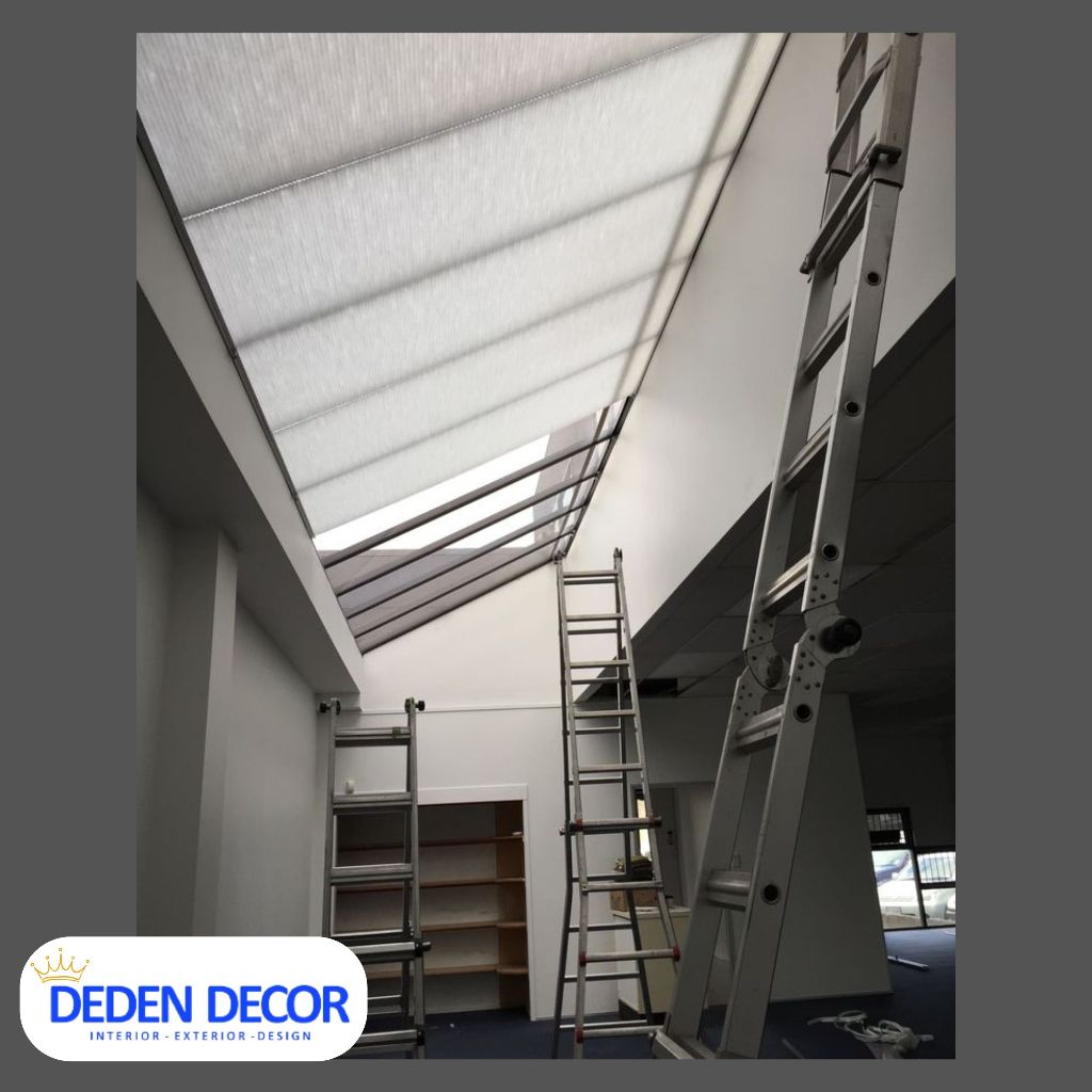 Tirai Skylight Flat Efisien & praktis untuk segala jenis skylight