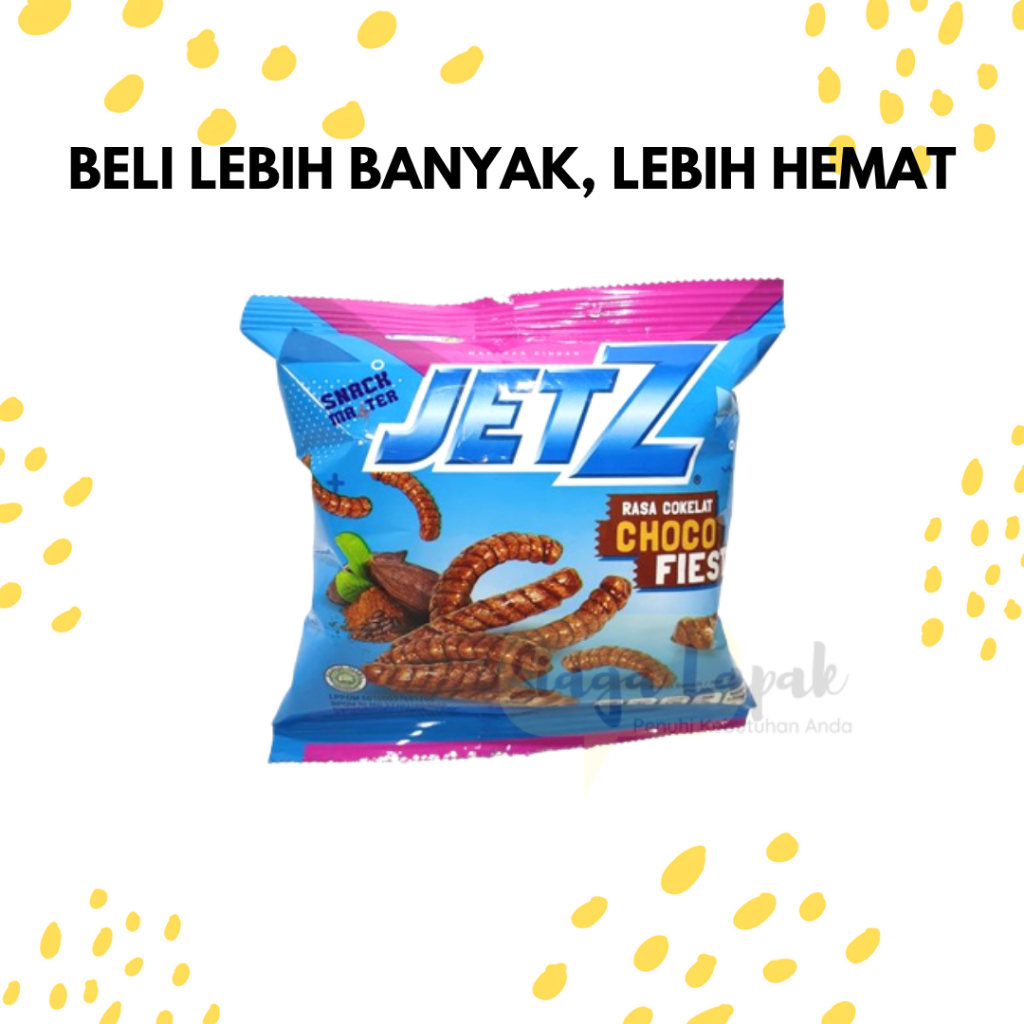 

JetZ Mini ECERAN 1 PCS Snack Coklat Choco Fiesta [BELI BANYAK LEBIH MURAH]