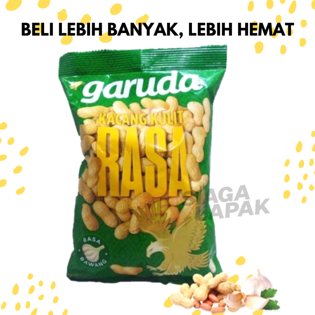 

Kacang Kulit Garuda Rasa Bawang ECERAN 1 PCS [BELI BANYAK LEBIH MURAH]