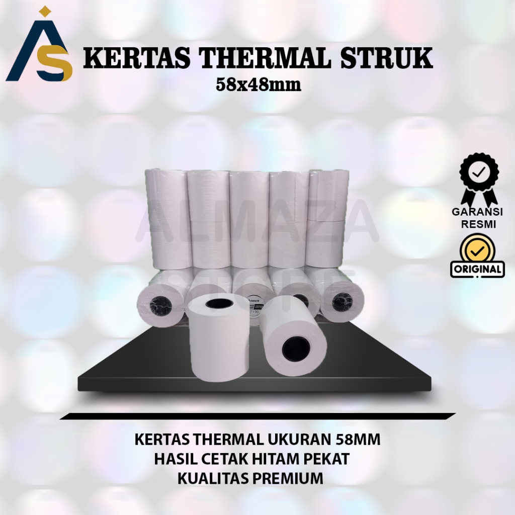 

KERTAS THERMAL 58 X 50 MURAH