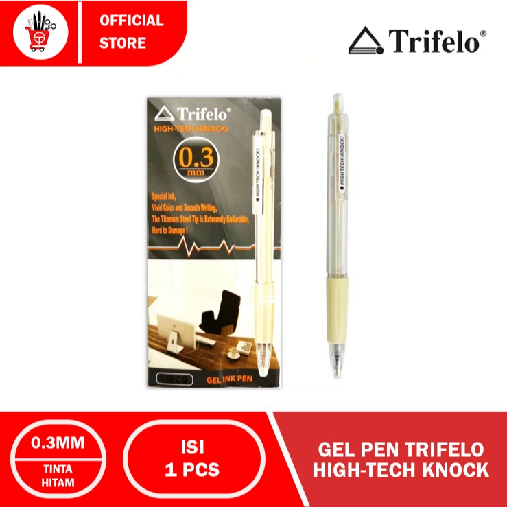 

Balpen | Pulpen | Gelpen TRIFELO HIGH-TECH KNOCK (1PCS)