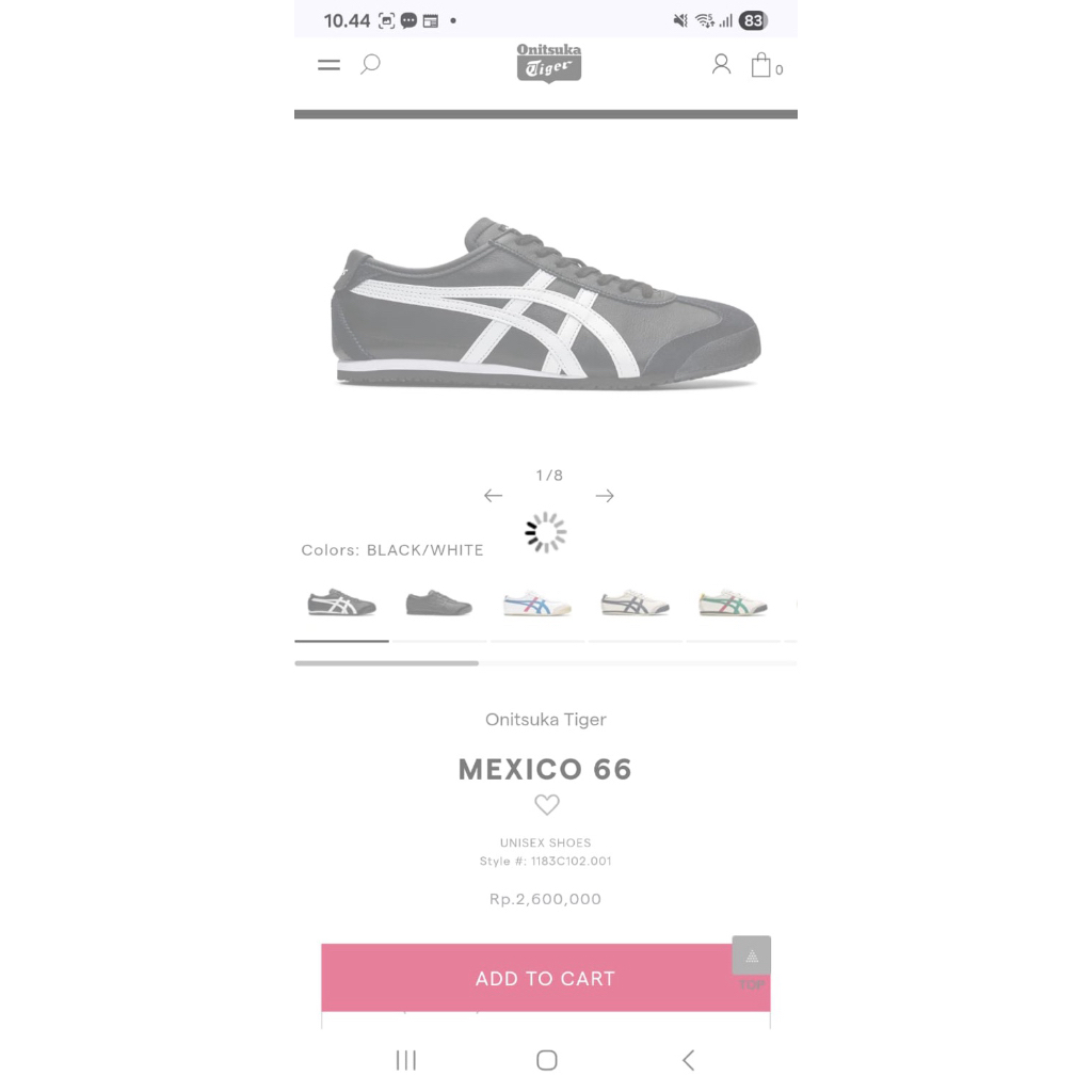 onitsuka tiger original 100%