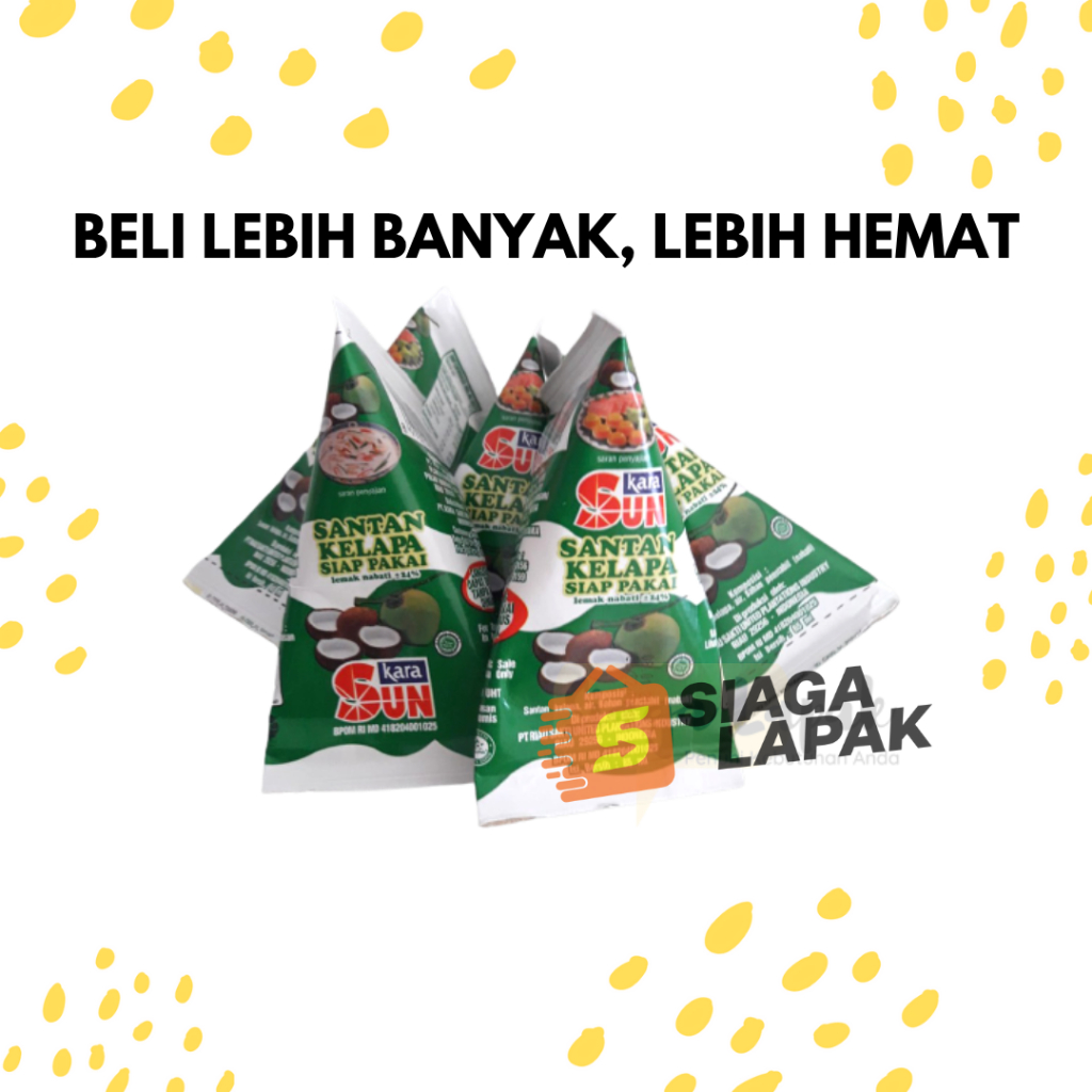 

Santan Kelapa Sun Kara 65 ml ECERAN 1 PCS [BELI BANYAK LEBIH MURAH]