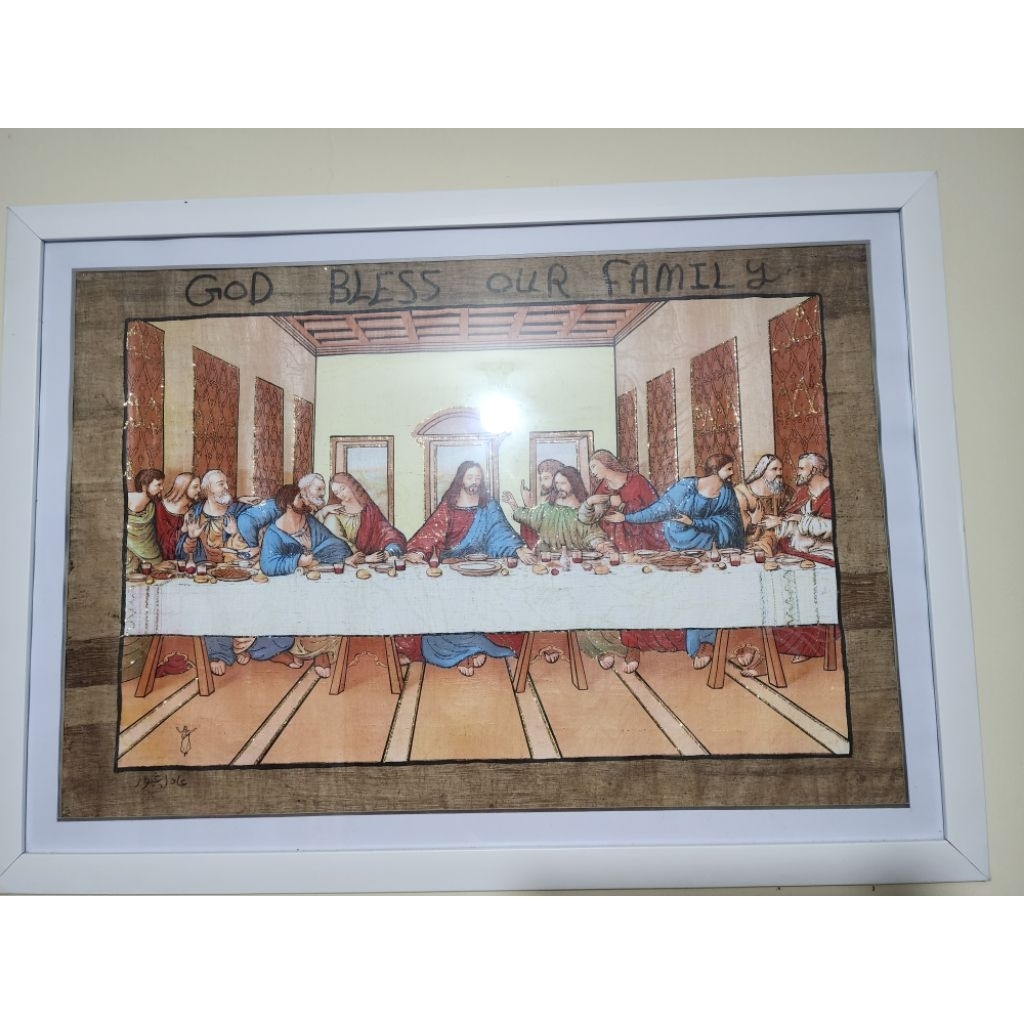 Lukisan Perjamuan Kudus asli dari Yerusalem