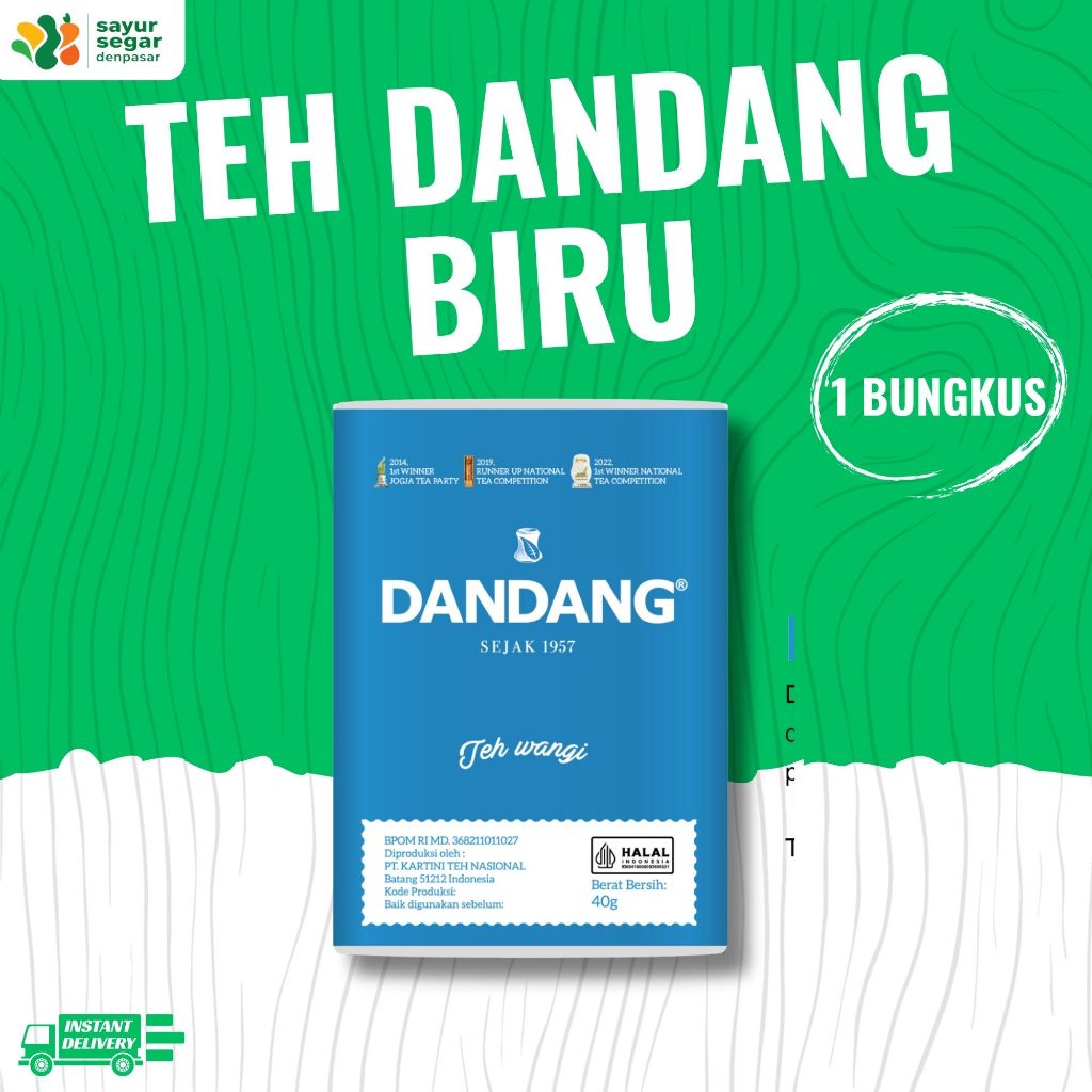 

Teh Dandang Biru 1 Bungkus - Sayur Segar Denpasar