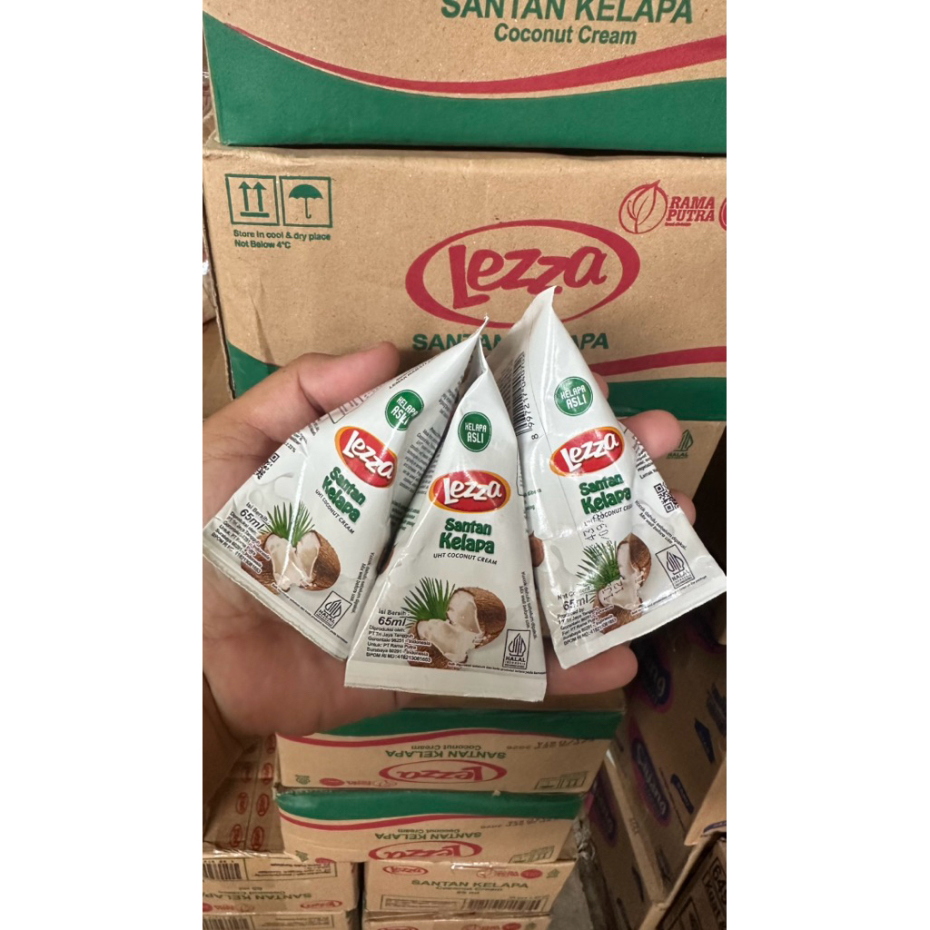 

Grosir 1 Dus Santan Cair 65ml Lezza isi 36 Pcs Lebih Murah Lebih Lezat Lebih Gurih