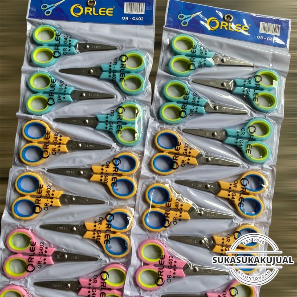 

(12pcs)Gunting stainless stail ORLEE 12,5CM