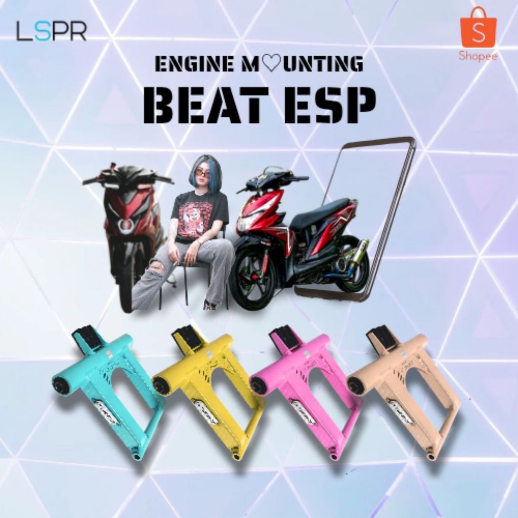 LSPR Engine Mounting BEAT ESP