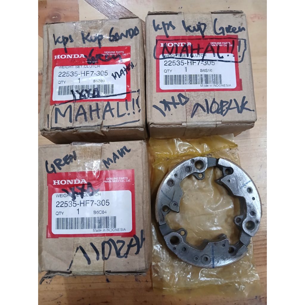 22535 HF7 305 KAMPAS KOPLING GANDA HONDA GRAND SET ORIGINAL AHM
