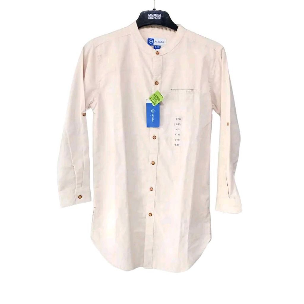 Nevada Baju Koko Lengan Panjang Anak Laki-laki