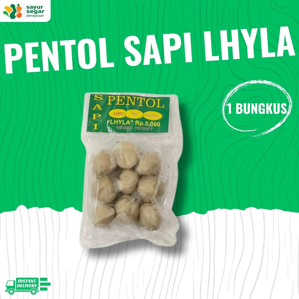 

Pentol Sapi Lhyla 1 Bungkus - Sayur Segar Denpasar
