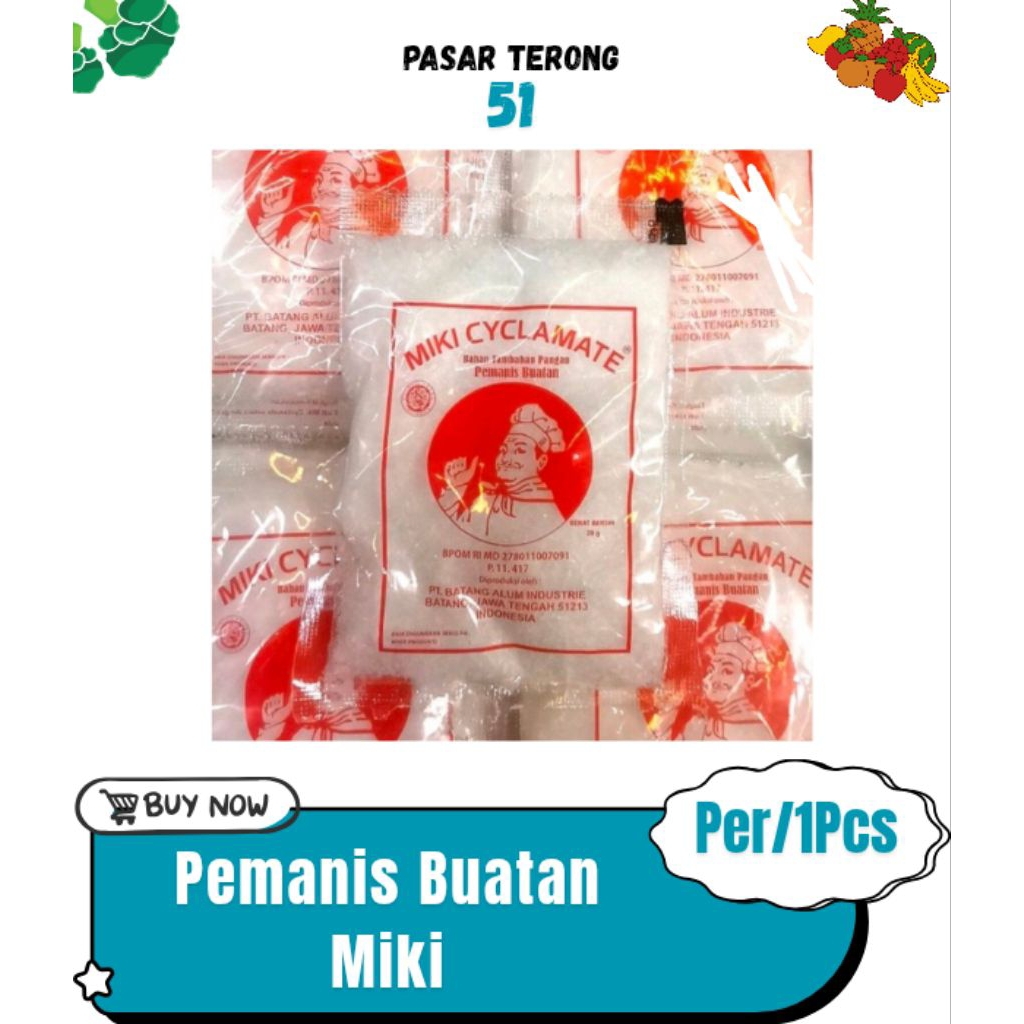 

Pemanis Miki Buatan