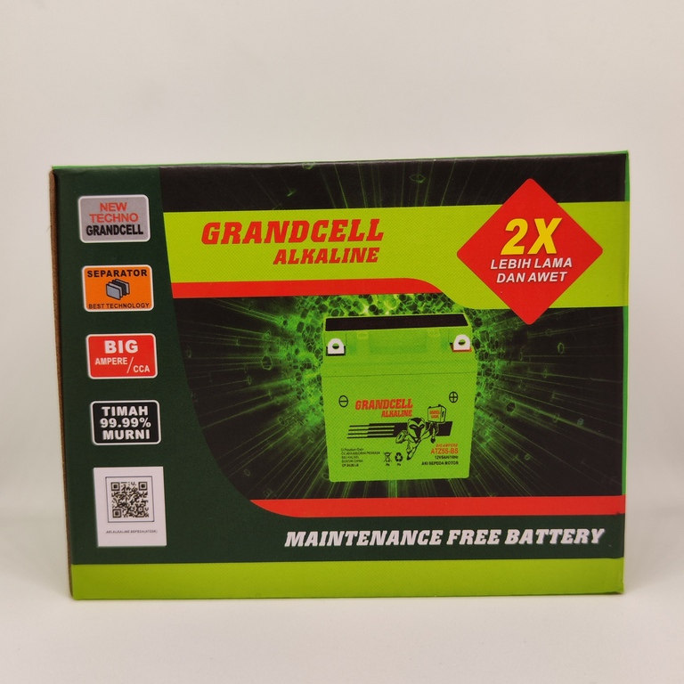 AKI BATERAI MOTOR ALKALINE 12V 5Ah