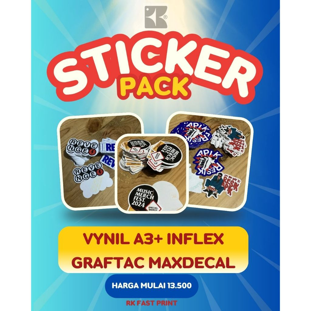 

STICKER GRAFTAC HALFCUT/DIE CUT PACK