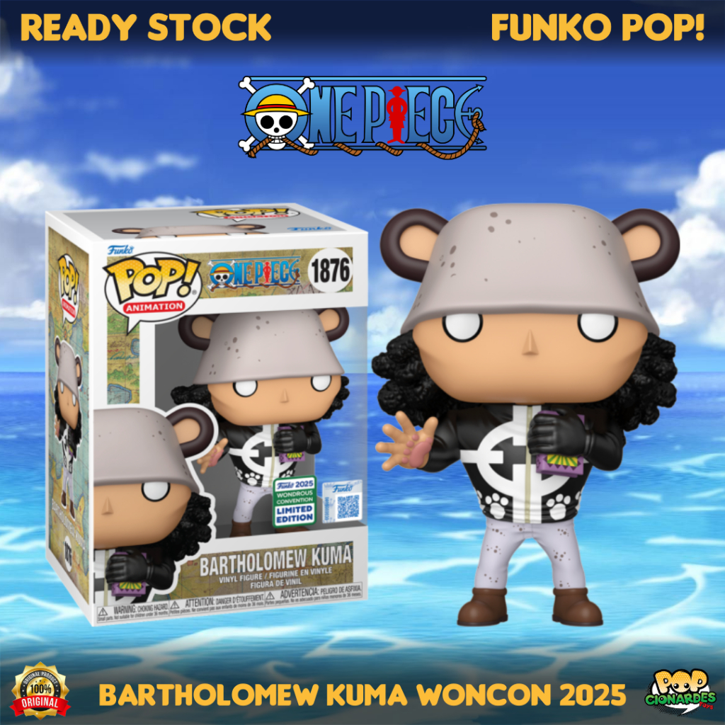 Funko POP Animation - One Piece - Bartholomew Kuma Woncon 2025 #1876