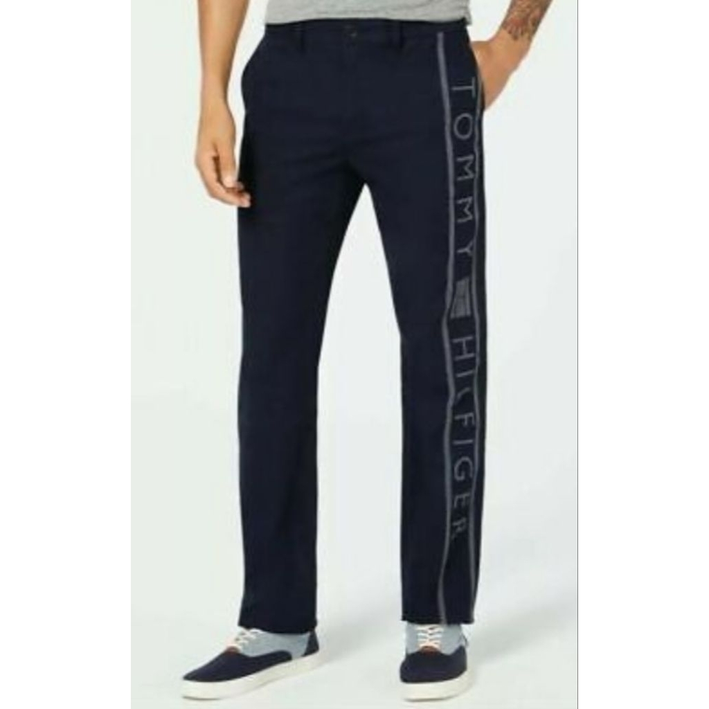Celana Chino Tommy Hilfiger Big Logo 100% Authentic