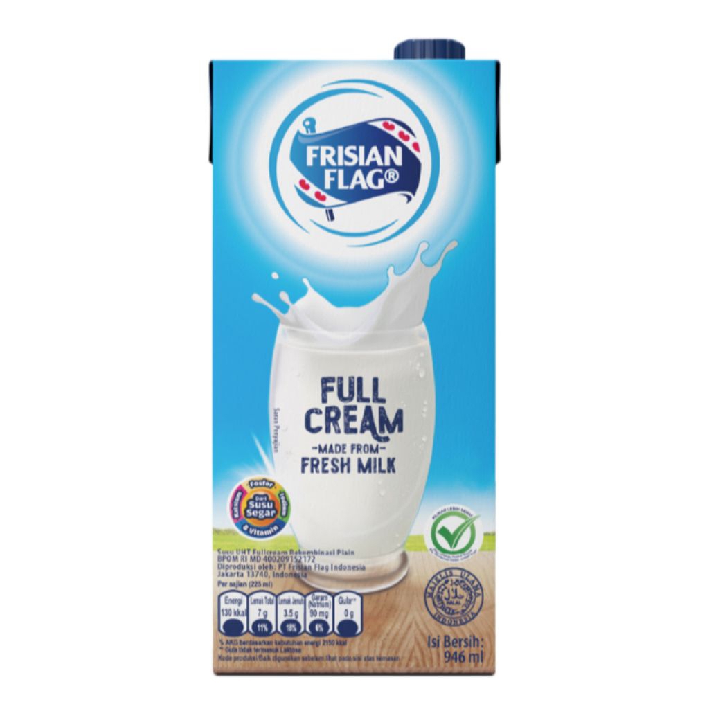 

Frisian Flag Susu UHT Full Cream Kotak 946 ml