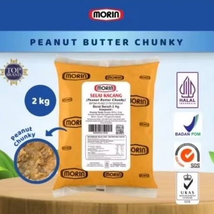 

MORIN PEANUT BUTTER CHUNKY 2 KG /SELAI KACANG
