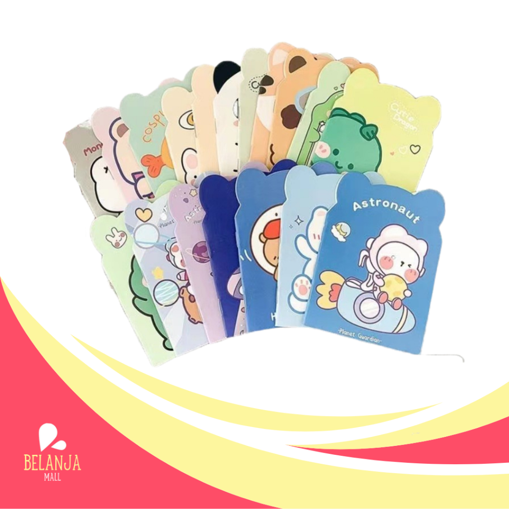 

BelanjaMall HL0616 Buku Tulis Mini Lucu Bentuk Telinga / Buku Tulis Mini Notebook / Buku Tulis Memo Kecil Karton / Buku Catatan Cartoon Mini Book Lucu Anak Sekolah Import Y1749