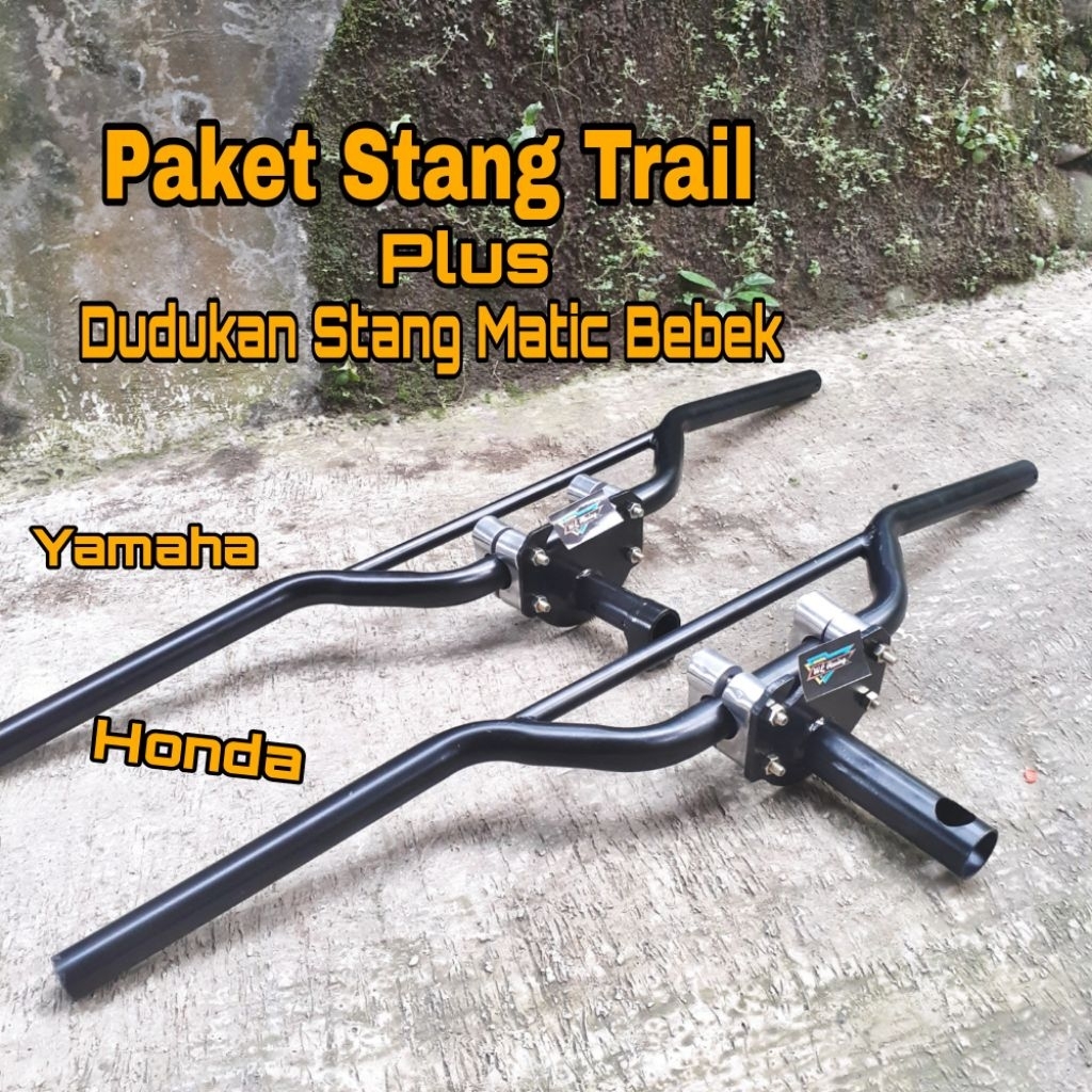 Paket Dudukan Stang Trail Trondol Matic Dan Honda Plus