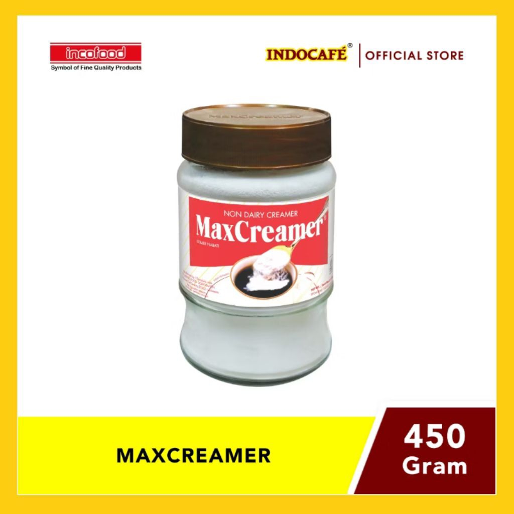 

MAXCREAMER BOTOL KACA 450gr 280gr 200gr