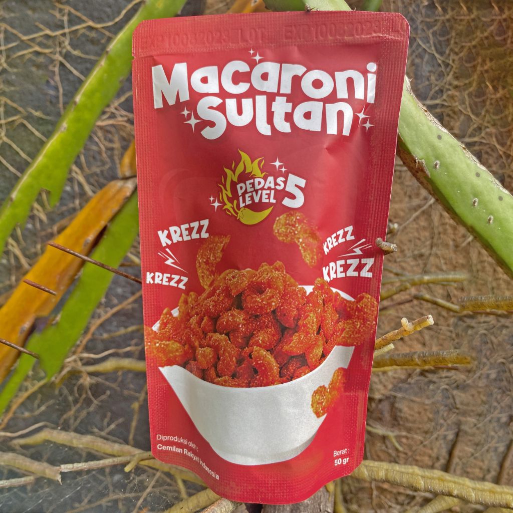 

Macaroni pedas gurih by cekelin isi 50 gr