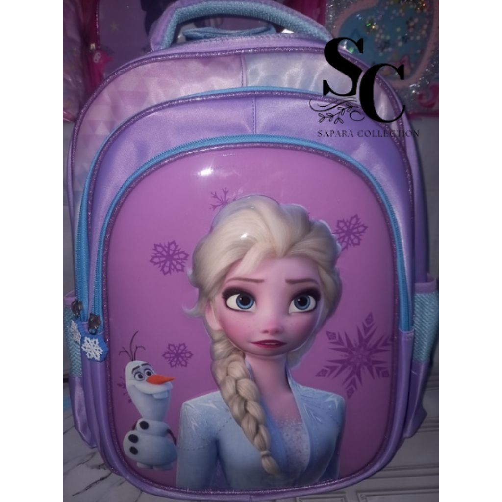 TAS SEKOLAH ANAK PREMIUM GAMBAR ELSA FROZEN