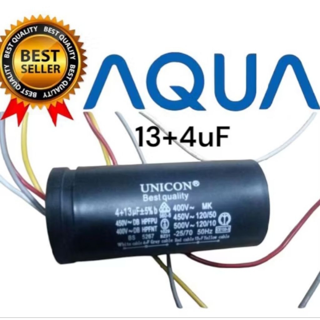 kapasitor mesin cuci aqua twin tube aqua hijap kapasitor mesin cuci aqua 2 tabung