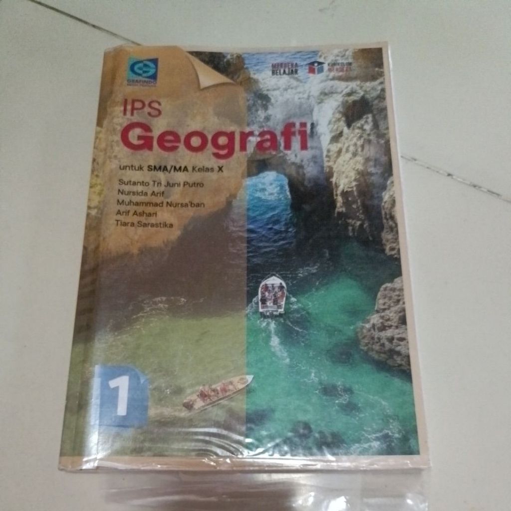 Buku bekas IPS Geografi sma kelas 10