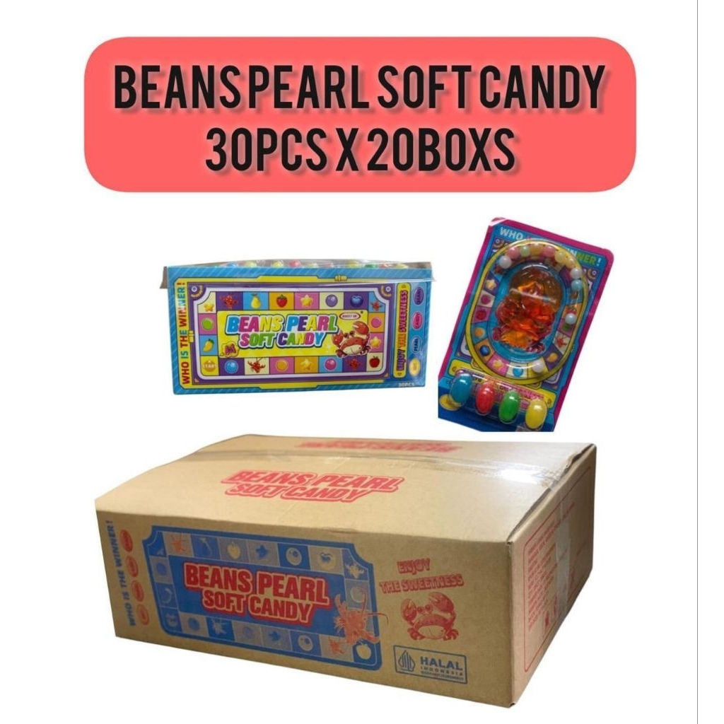 

permen lunak Beans preal soft candy luvmi 30 pcs