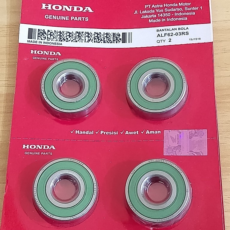 LAHAR 6203 RS Bearing Bantalan Bola Lahar Laher Press 6203