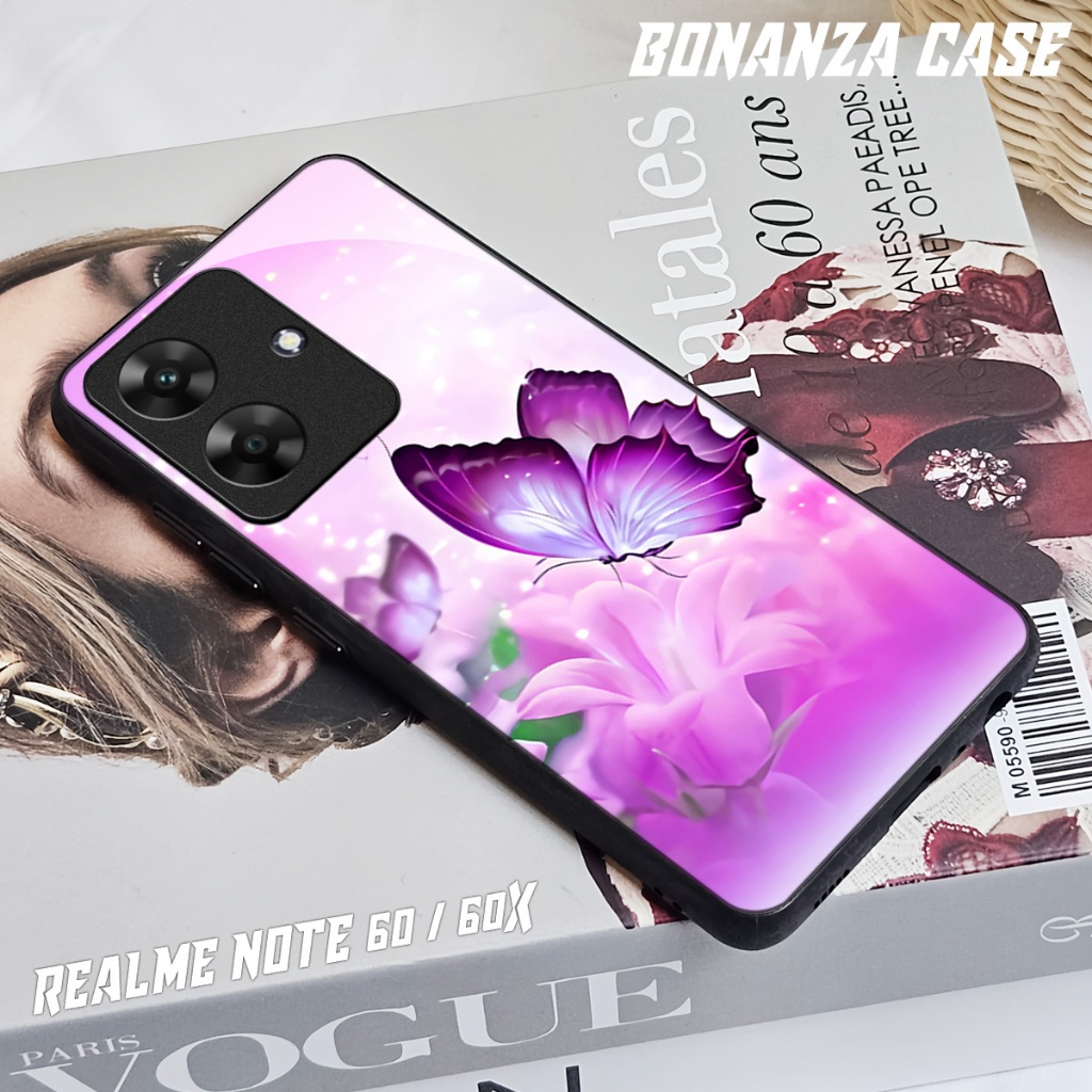 Bonanza - Softcase Hp Realme Note 60 / Note 60x - Softcase Hp Realme - Casing Hp Terlaris - kondom H