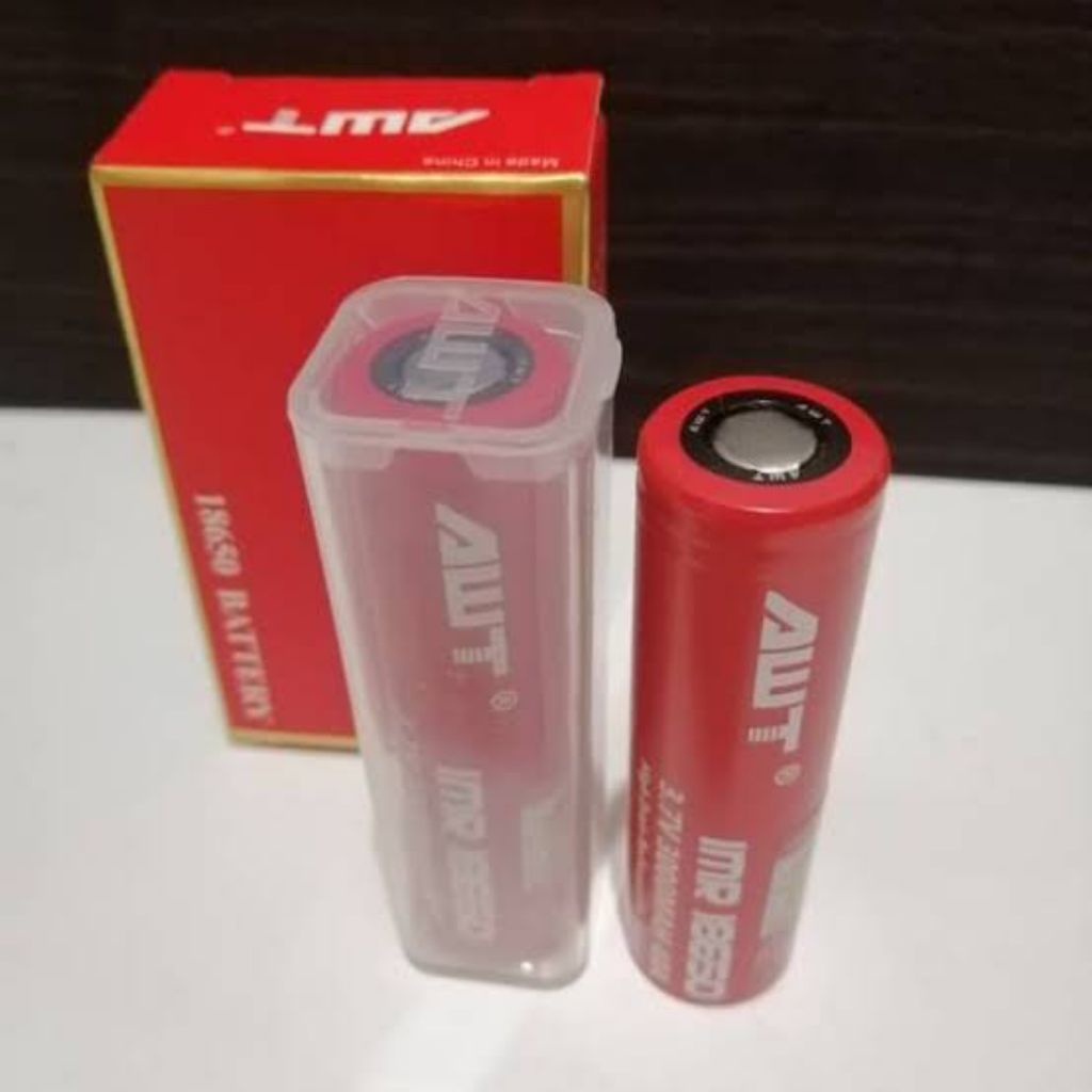 jual baterai/battery 18650 AWT 3000 mAh (40A) 2.pcs