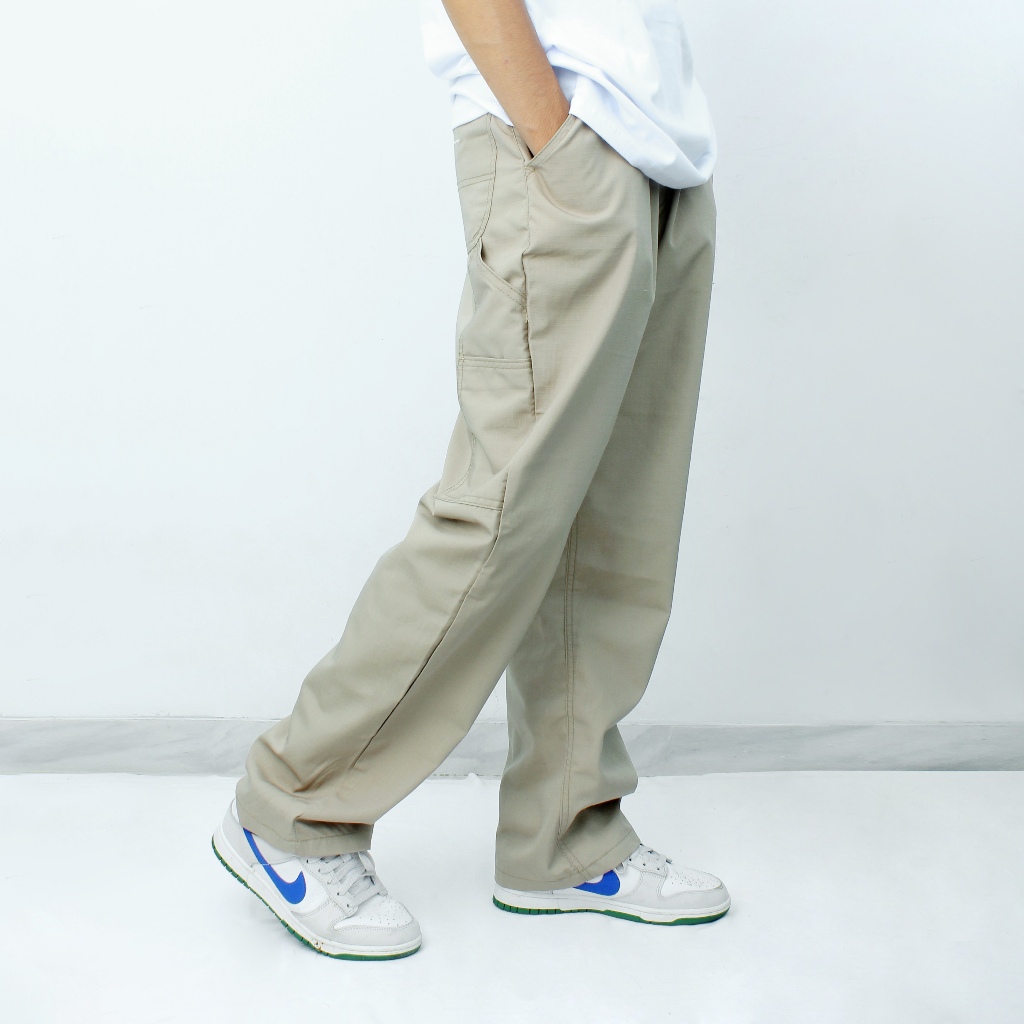 Angelic Holynpure - Celana Carpenter - Slim Straigh Fit -Khaki