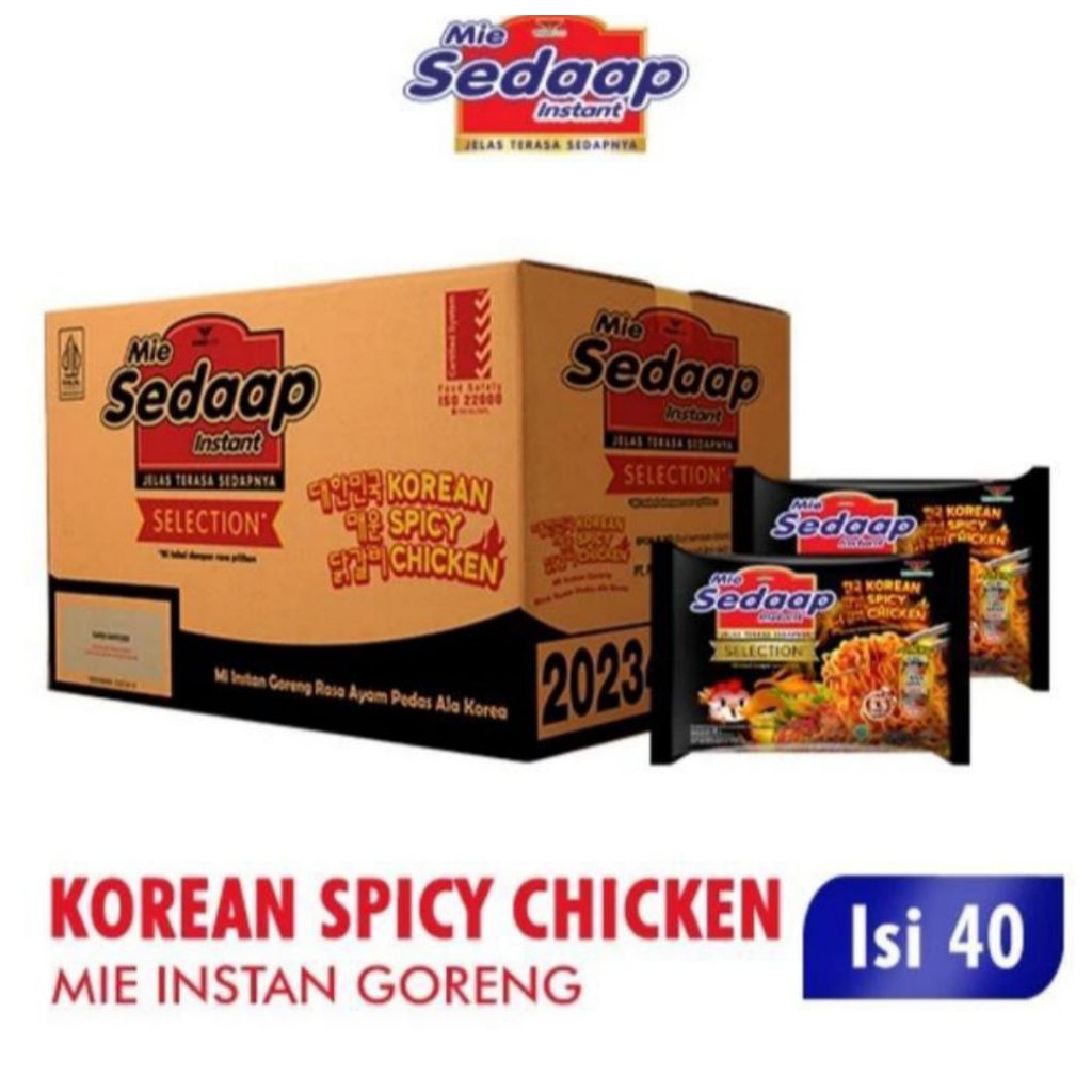 

Mie Sesaap Korean Spicy Chicken 1 dus